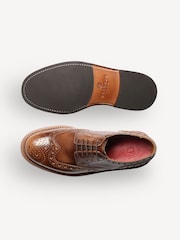 Grenson Brown Archie Leather Brogue - Image 4 of 4