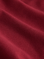 Red Brushed Oxford Long Sleeve Shirt - Image 3 of 3