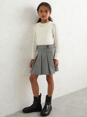 Reiss Black/White Molly Skirt - Image 3 of 4