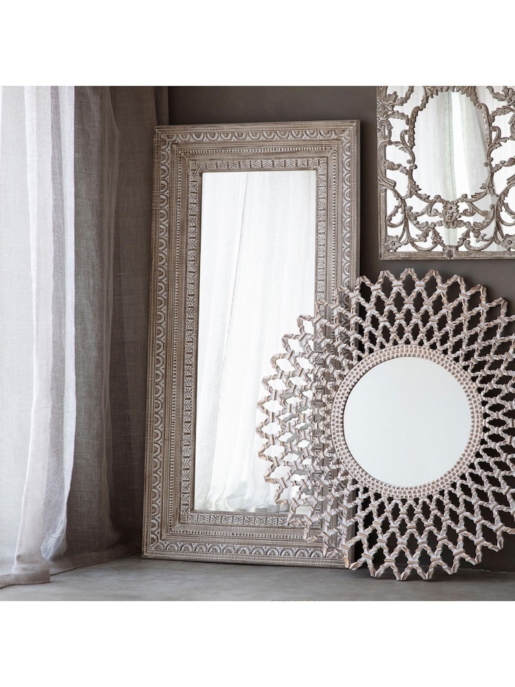 Gallery Home Natural Agarna Mirror - Image 1 of 2