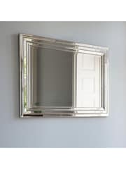 Gallery Home Silver Levington Mirror - Image 1 of 3