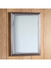 Gallery Home Silver Rylock Rectangle Mirror - Image 2 of 4