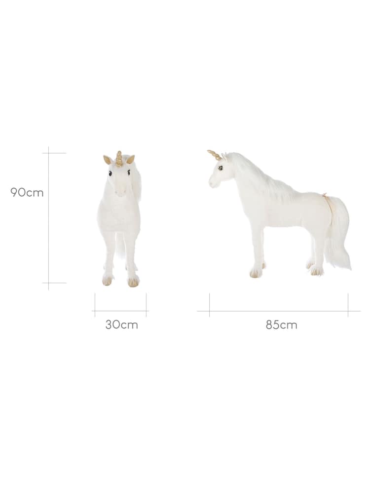 Cuddleco Gold Dust Standing Unicorn Stuffed Animal - Image 5 of 5