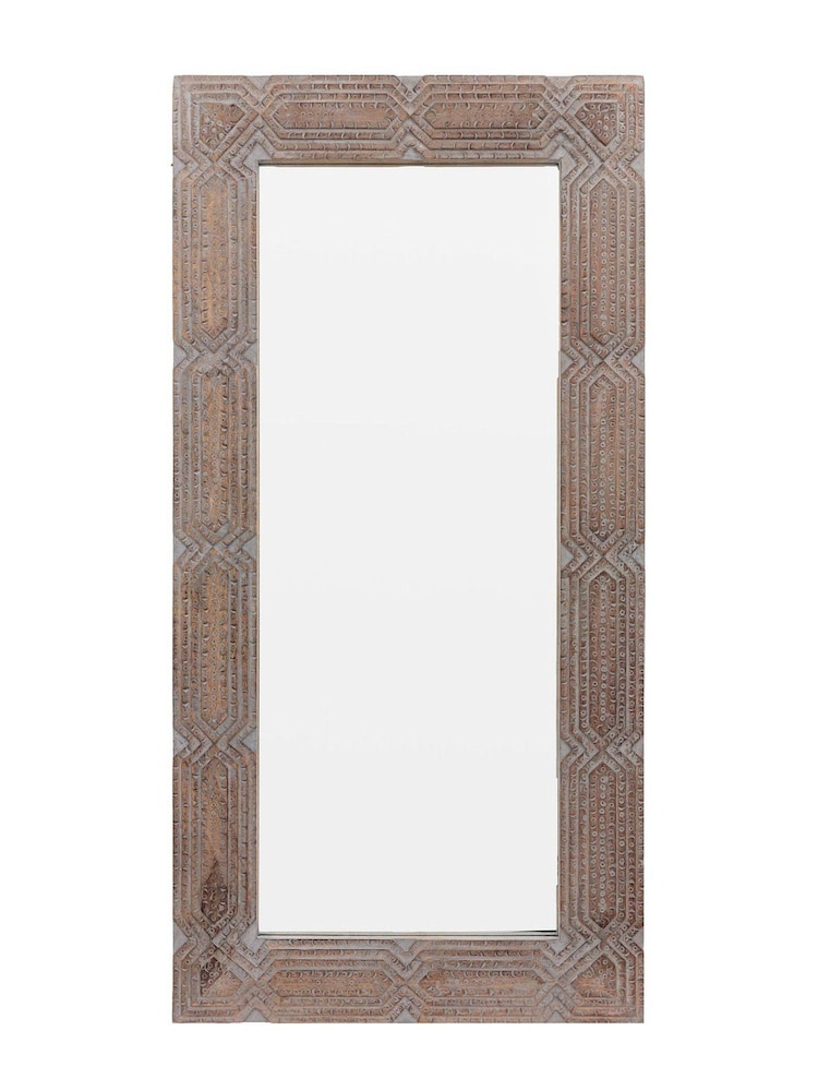 Gallery Home Natural Chandrell Mirror - Image 2 of 2