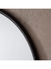 Gallery Home Black Baystone Round Mirror - Image 3 of 7