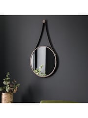 Gallery Home Bronze Broadway Round Mirror - Image 1 of 5