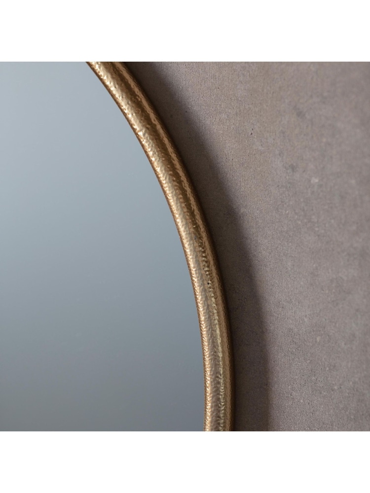 Gallery Home Gold Baystone Round Mirror - Image 2 of 3