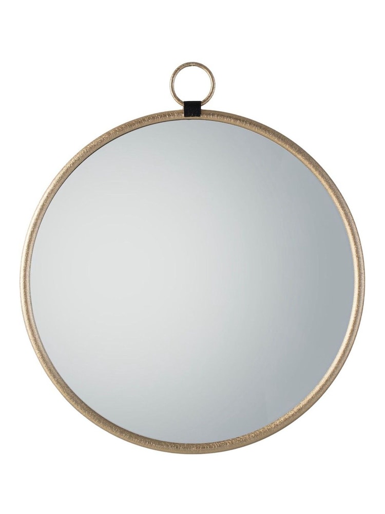 Gallery Home Gold Baystone Round Mirror - Image 3 of 3