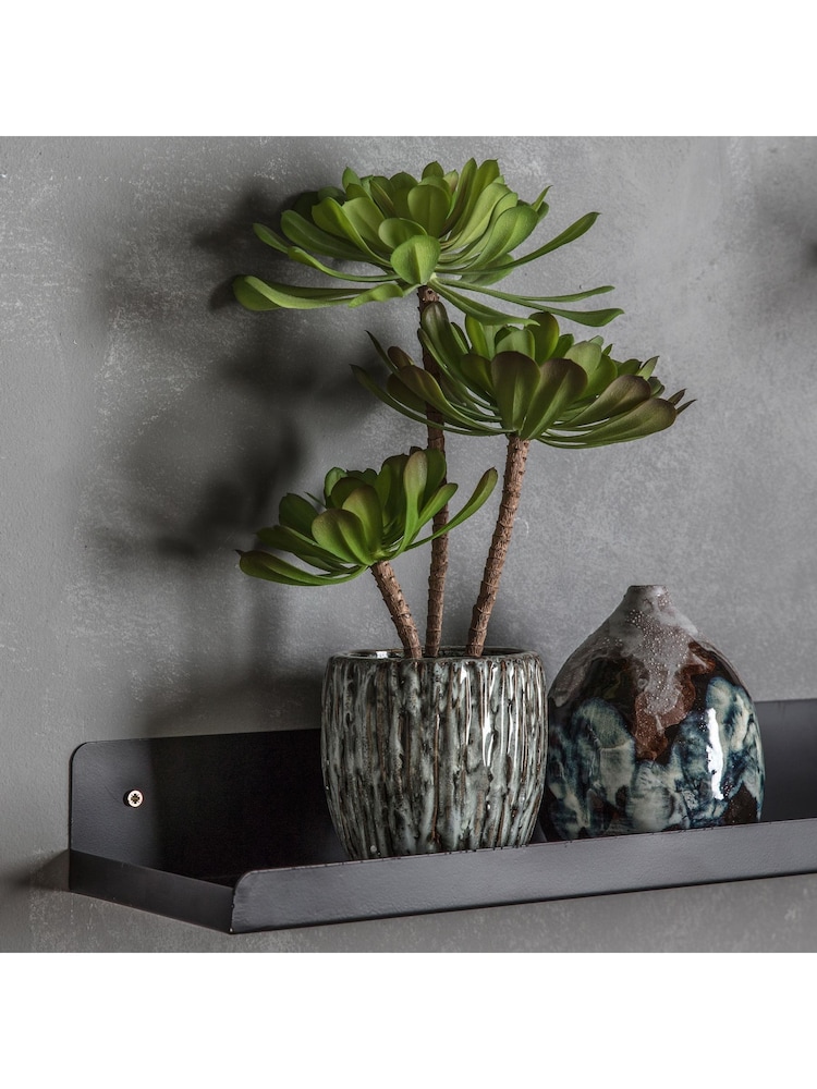 Gallery Home Black Large Craften Wall Shelf - Image 2 of 3