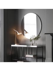 Gallery Home Black Haylock Round Mirror - Image 1 of 2