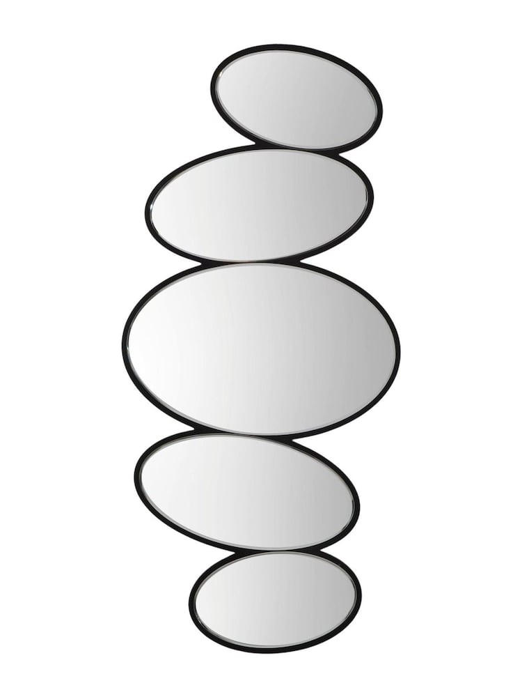 Gallery Home Black Andersson Pebble Stack Mirror - Image 3 of 3