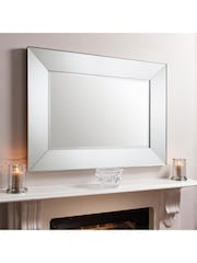 Gallery Home Silver Vassel Rectangle Mirror - Image 1 of 3