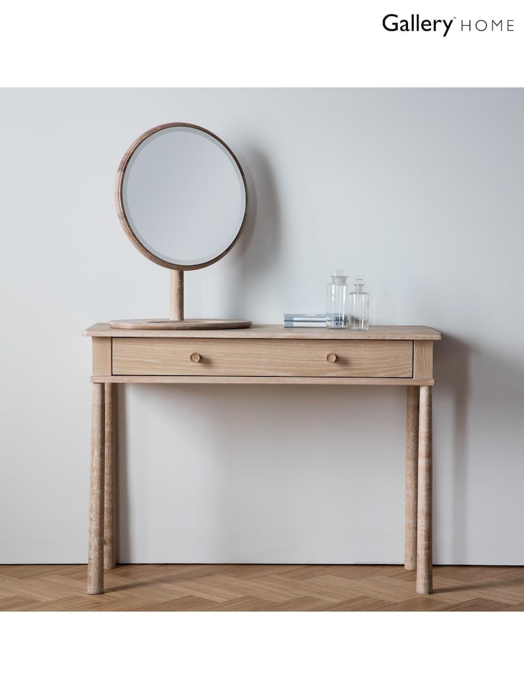 Gallery Home Light Wood Wyland Dressing Mirror - Image 10 of 10 Gallery Home Light Wood Wyland Dressing Mirror - Image 10 of 10