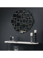 Gallery Home Silver Dawlin Round Mirror - Image 1 of 3