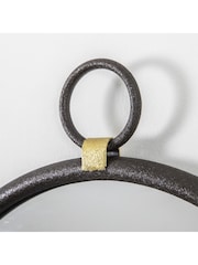 Gallery Home Black Baystone Round Mirror - Image 4 of 5