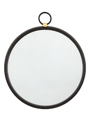 Gallery Home Black Baystone Round Mirror - Image 5 of 5