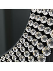 Gallery Home Silver Sharnell Round Mirror - Image 4 of 5