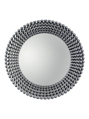 Gallery Home Silver Sharnell Round Mirror - Image 5 of 5