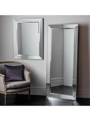Gallery Home Silver Bertano Rectangle Mirror - Image 1 of 3
