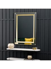Gallery Home Gold Phantine Rectangle Mirror - Image 1 of 4
