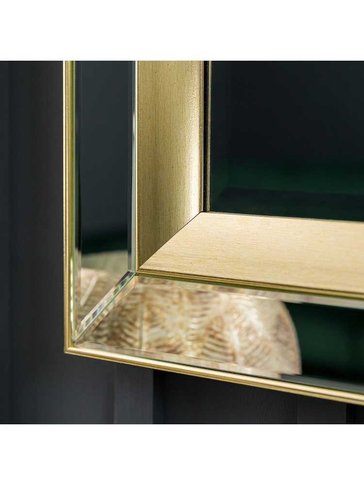 Gallery Home Gold Phantine Rectangle Mirror - Image 2 of 4