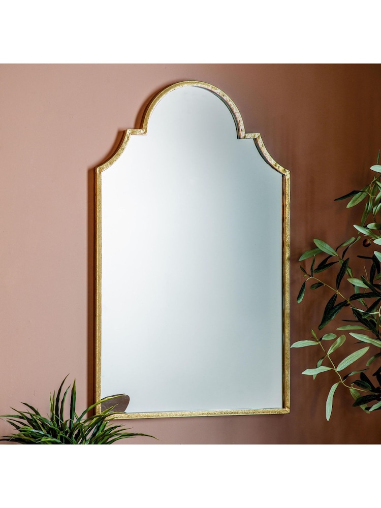 Gallery Home Gold Ceretto Mirror - Image 1 of 3 Gallery Home Gold Ceretto Mirror - Image 1 of 3