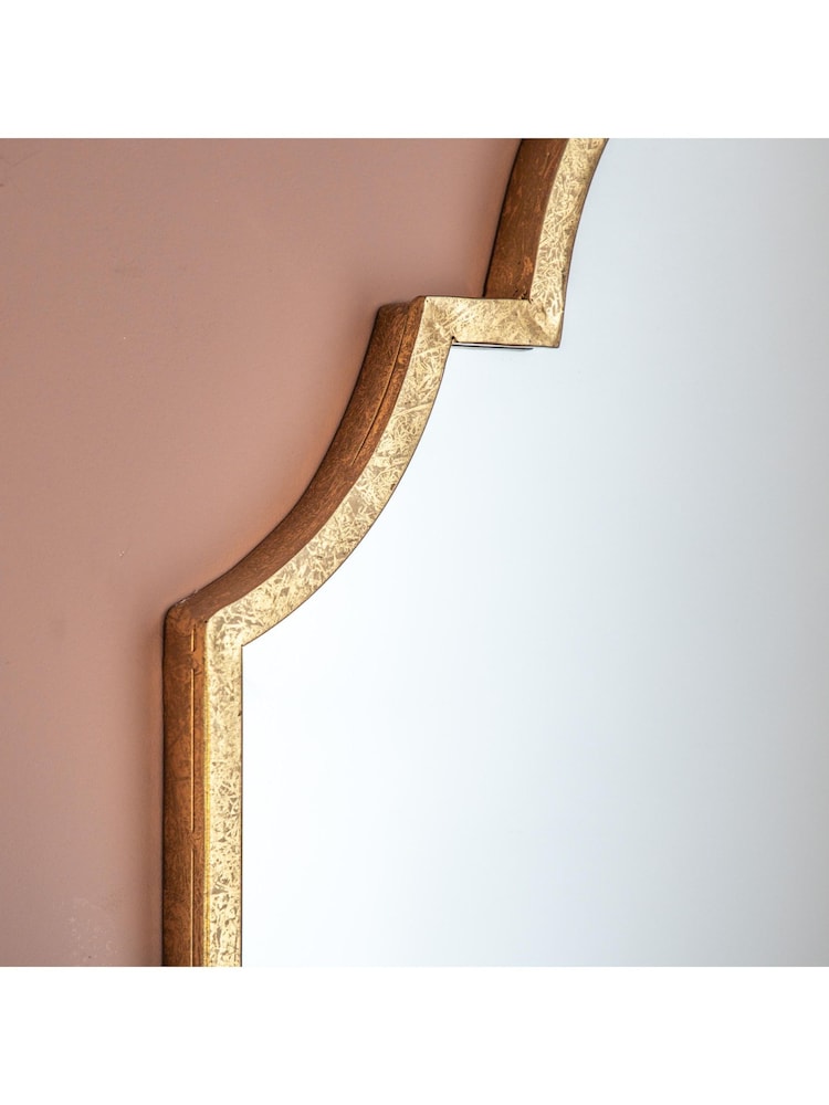 Gallery Home Gold Ceretto Mirror - Image 2 of 3 Gallery Home Gold Ceretto Mirror - Image 2 of 3