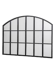 Gallery Home Black Winglow Arch Mirror - Image 1 of 3