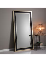 Gallery Home Black Edgemont Leaner Mirror - Image 1 of 4