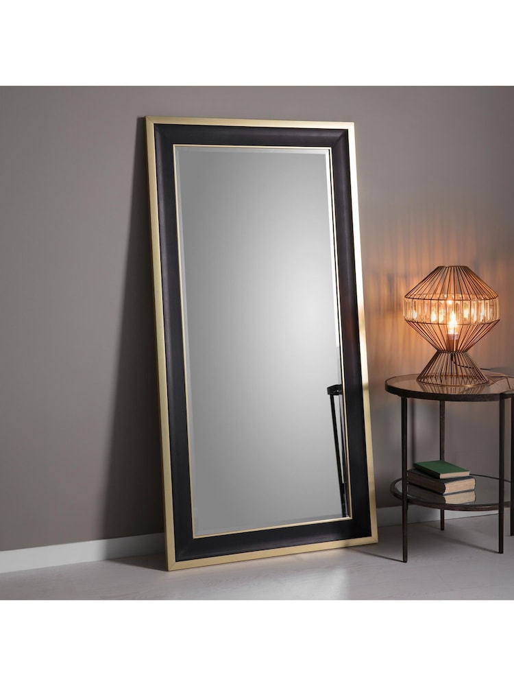 Gallery Home Black Edgemont Leaner Mirror - Image 1 of 4