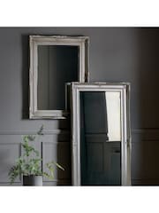 Gallery Home Silver Hampton Rectangle Ant Mirror - Image 1 of 4