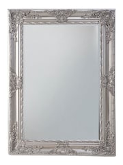Gallery Home Silver Hampton Rectangle Ant Mirror - Image 4 of 4