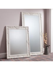 Gallery Home Cream Hampton Leaner Mirror - Image 1 of 2