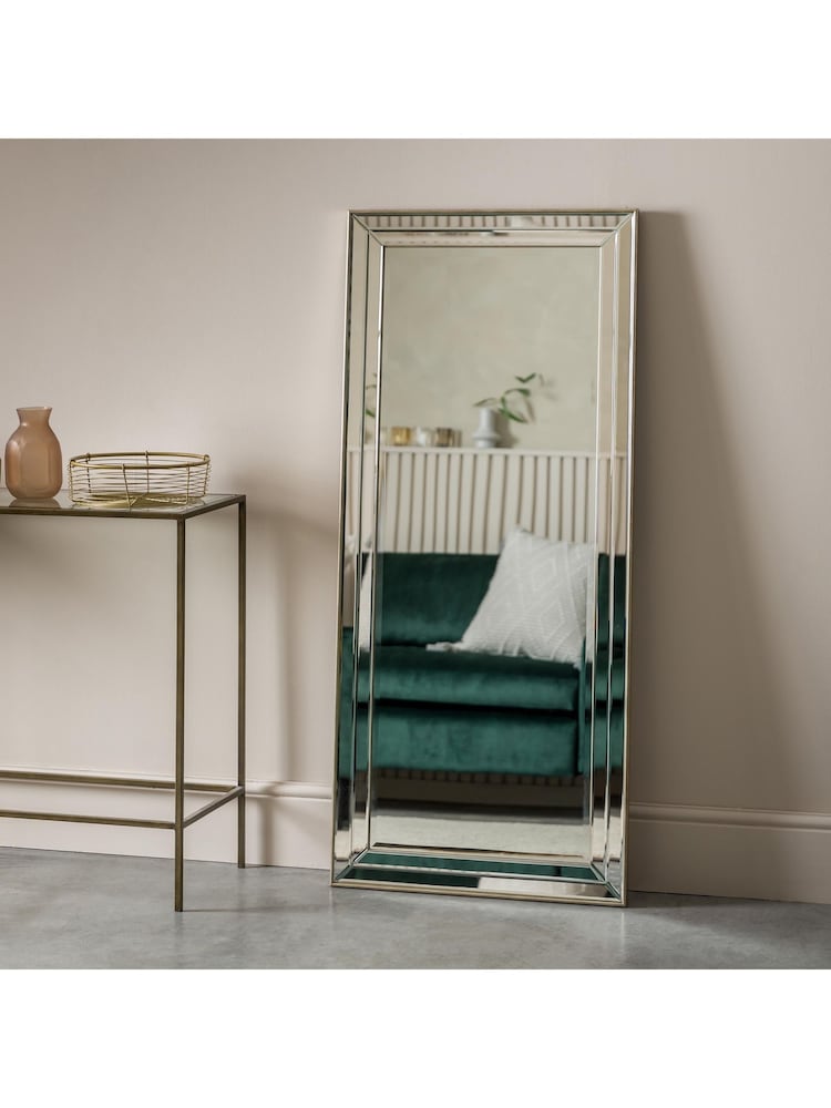 Gallery Home Champagne Roslyn Mirror - Image 1 of 4