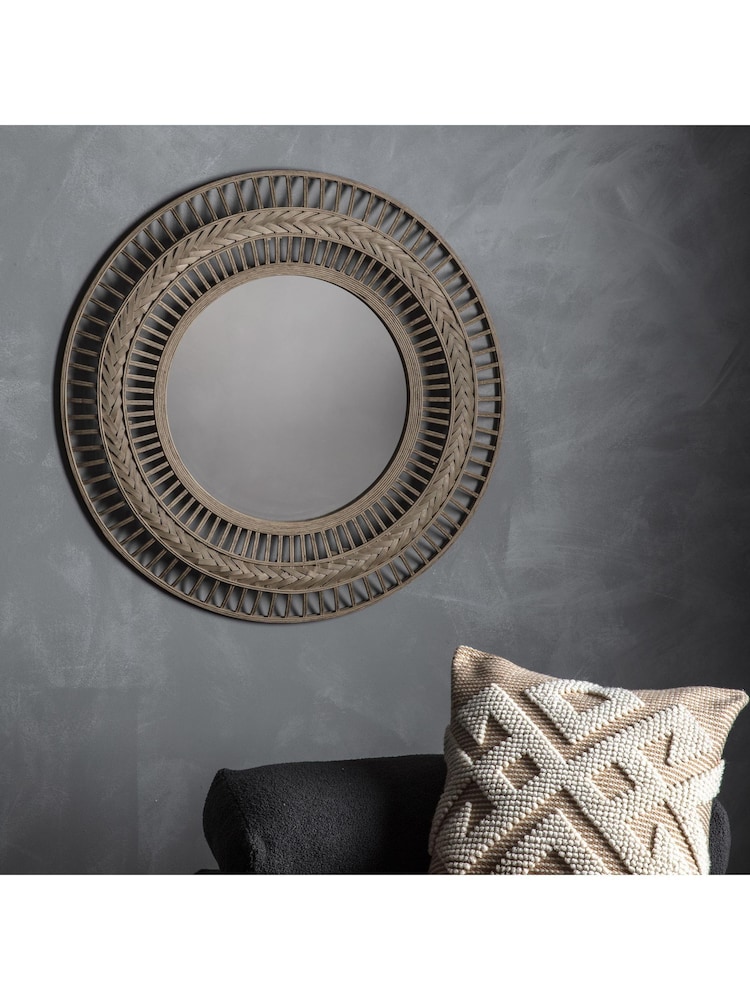Gallery Home Grey Zenorra Mirror - Image 1 of 3