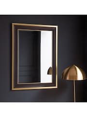 Gallery Home Black Edgemont Rectangle Mirror - Image 1 of 3