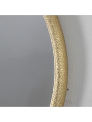 Gallery Home Gold Baystone Round Mirror - Image 4 of 5