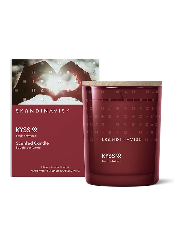 Skandinavisk Red KYSS Special Edition Scented Candle 200g - Image 1 of 5