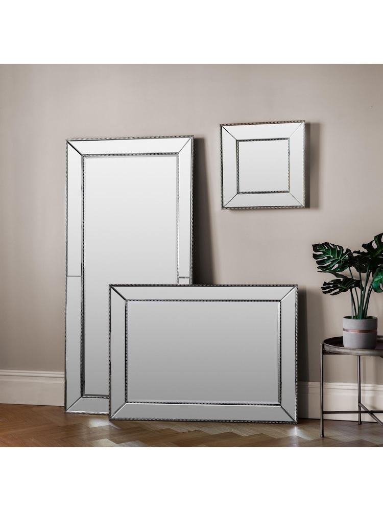 Gallery Home Silver Radmere Leaner Mirror - Image 1 of 2
