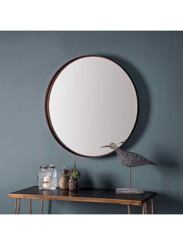 Gallery Home Bronze Greyburn Mirror - Image 1 of 3