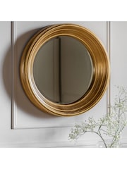 Gallery Home Gold Chapwell Round Mirror - Image 1 of 3