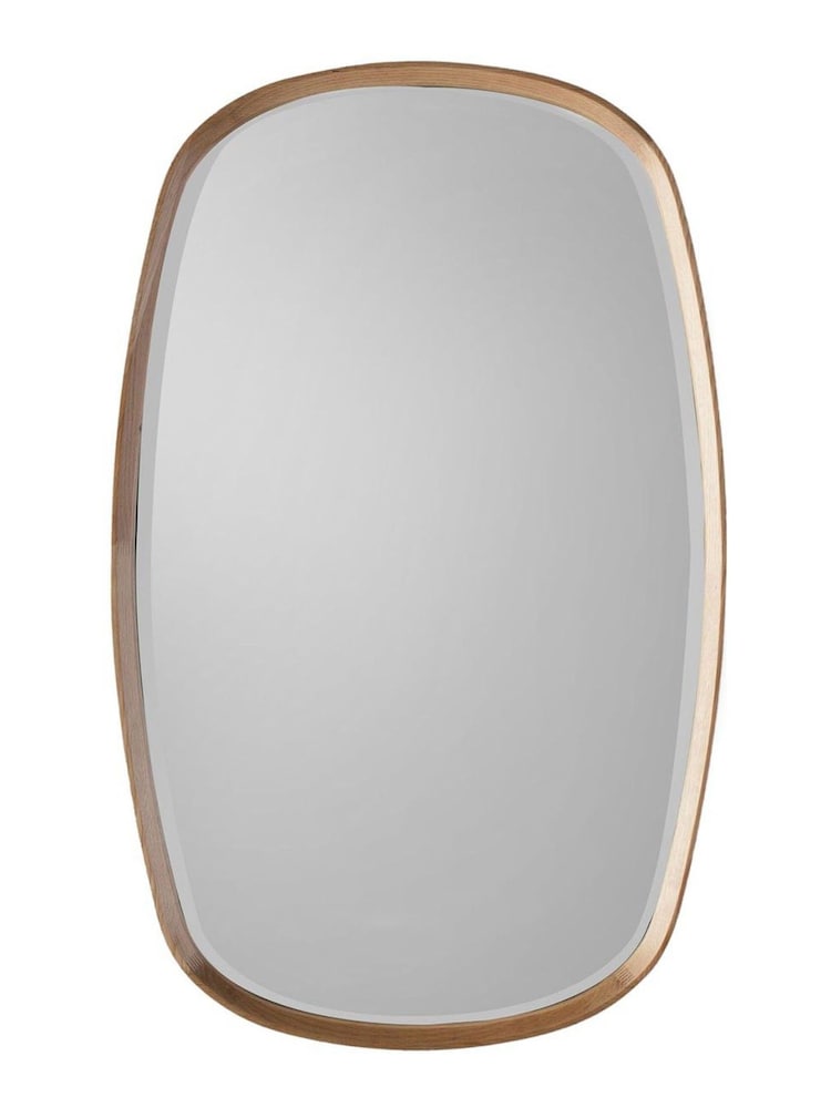 Gallery Home Light Wood Keansley Mirror - Image 3 of 3