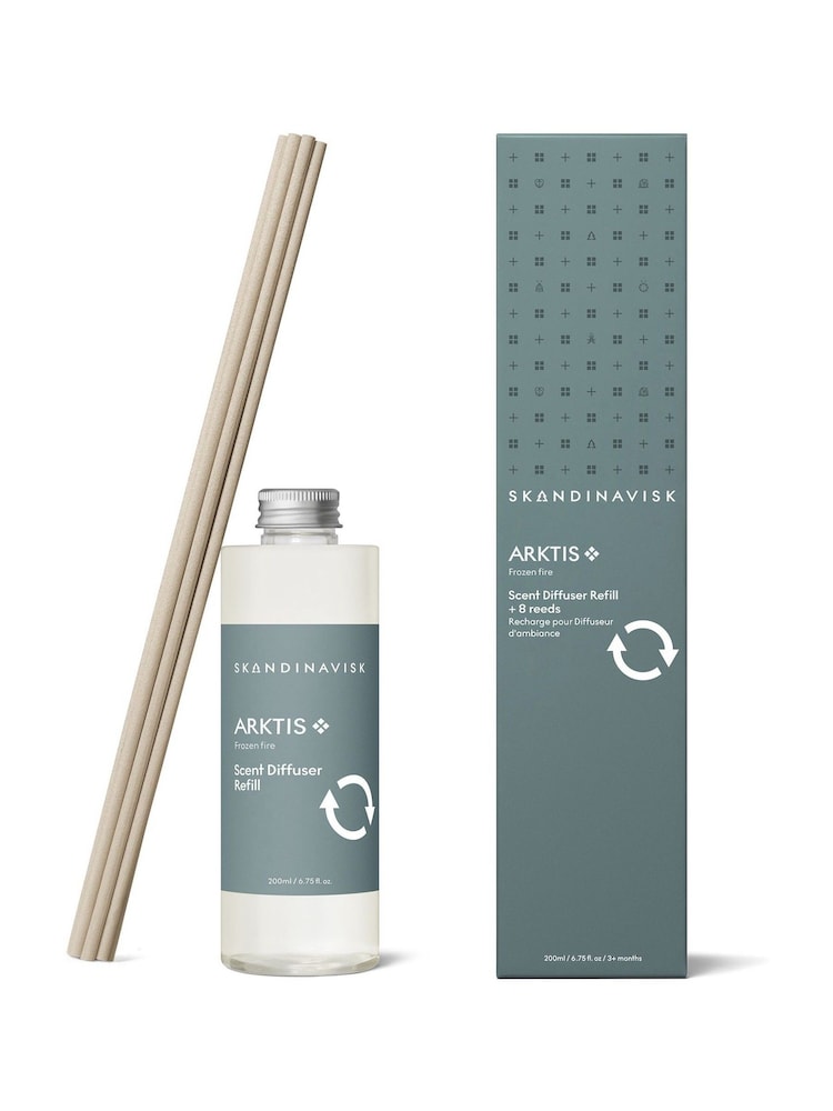 Skandinavisk Blue ARKTIS Scent Diffuser Refill 200ml - Image 1 of 3