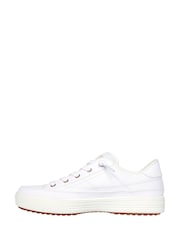Skechers White Wide Fit Arcade Meet Ya There Trainers - Image 2 of 4