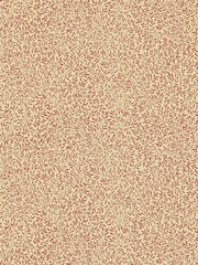 Morris & Co Standen Beige Brick Red Friends A4 Sample Wallpaper - Image 1 of 1
