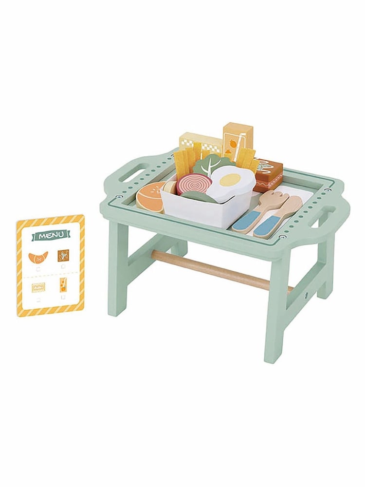 Tooky Toy Wooden Breakfast Set - Image 2 of 6