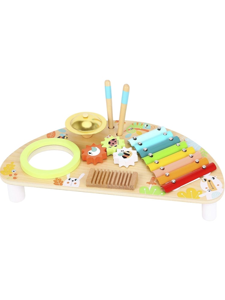 Tooky Toy Wooden Multi Function Music Centre - Image 1 of 5