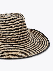 Carvela Sorrento Raffia Black Hat - Bild 3 von 3