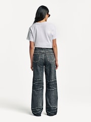 GANNI Black Stretch Future Denim Izey Jeans - Image 4 of 7