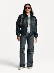 GANNI Black Stretch Future Denim Izey Jeans - Image 5 of 7